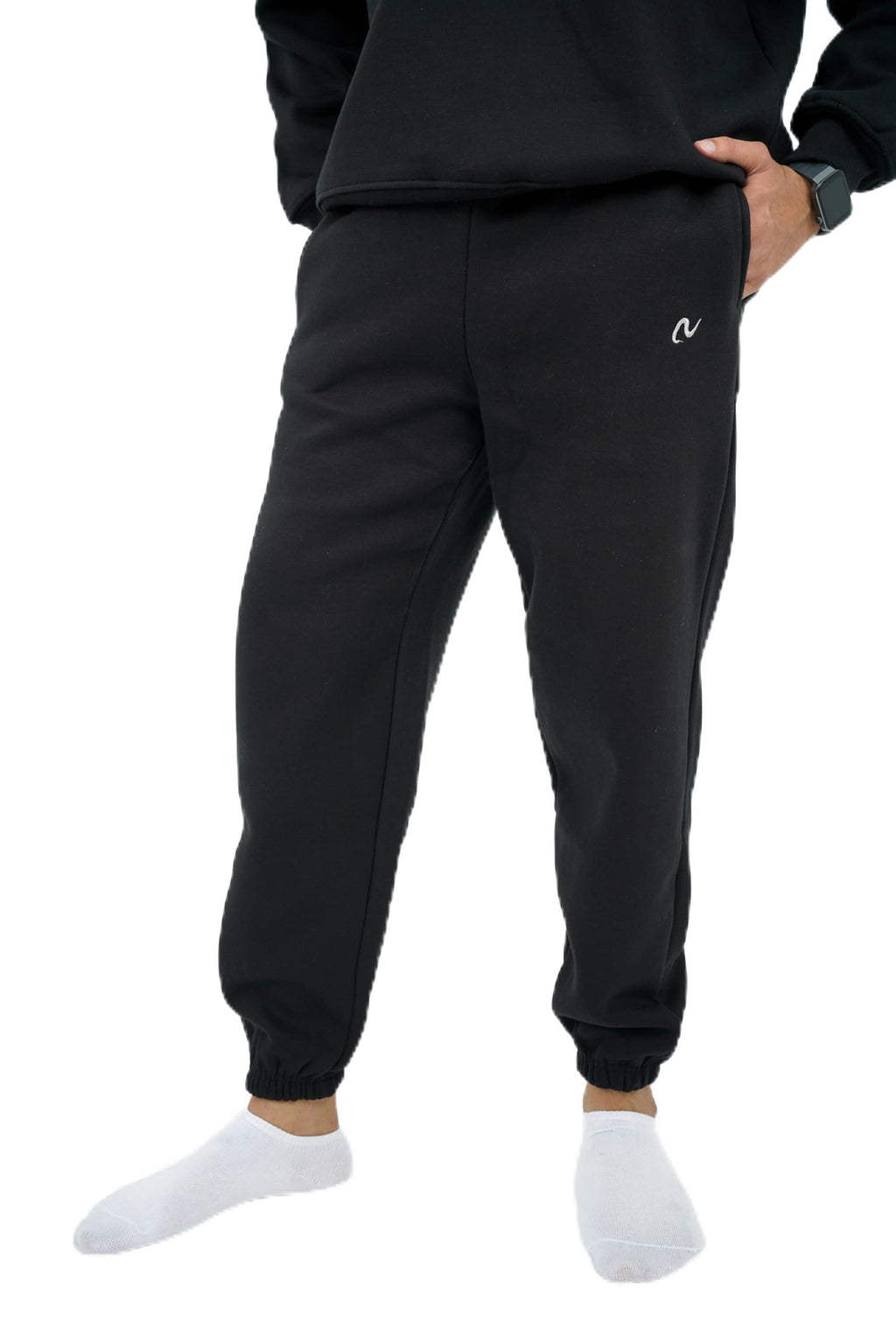 Heavyweight Fleece Sweatpants Men & Women – 410 GSM Ultra-Soft Deep Pockets 4-Way Stretch, Cozy Loungewear & Sleepwear