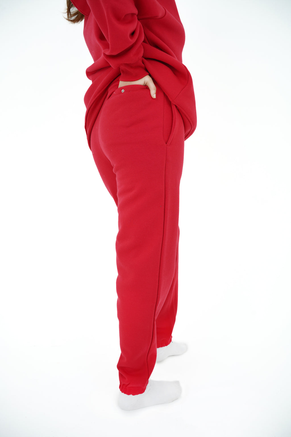 Heavyweight Fleece Sweatpants Men & Women – 410 GSM Ultra-Soft Deep Pockets 4-Way Stretch, Cozy Loungewear & Sleepwear