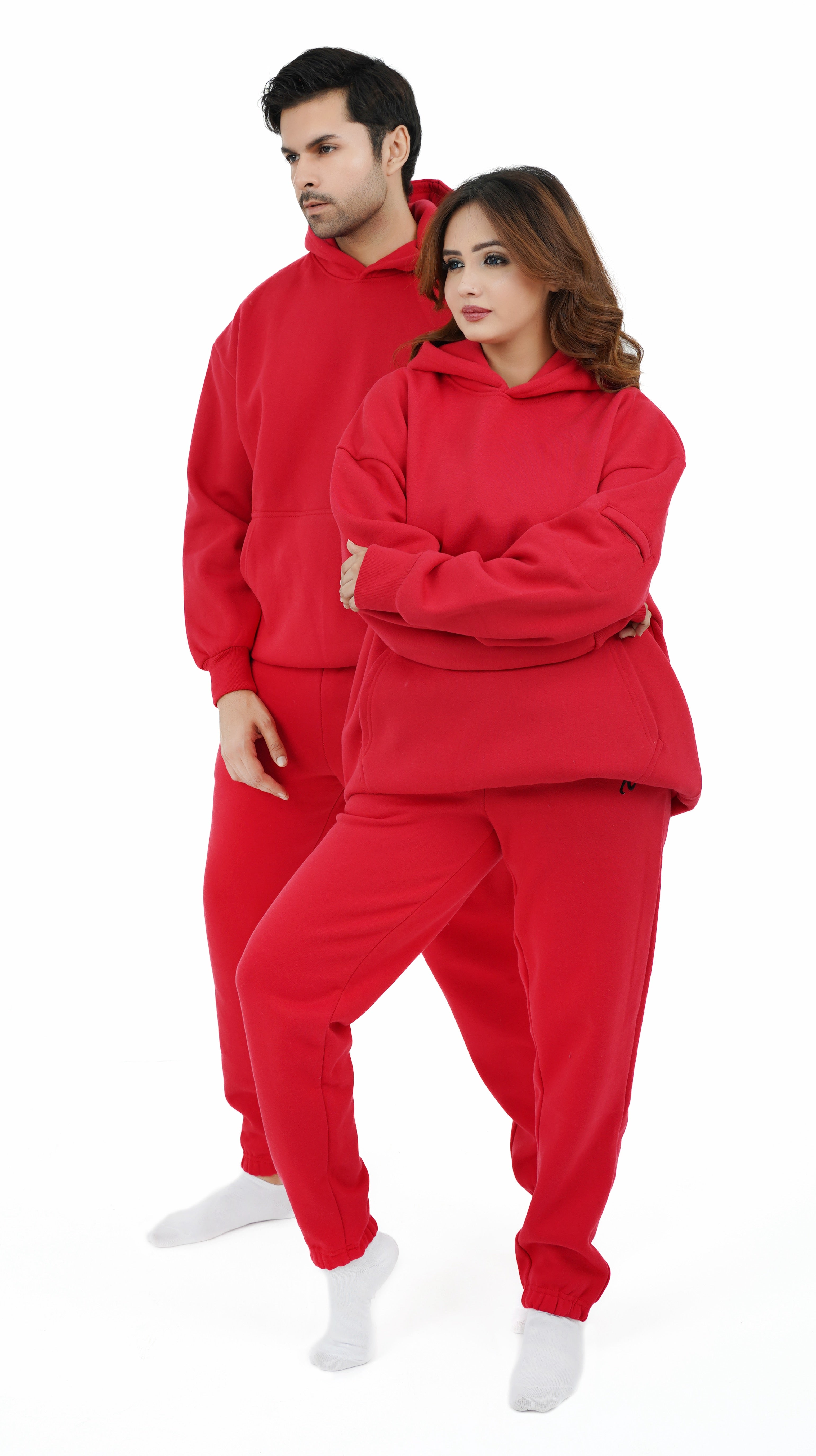 Heavyweight Oversized Fleece Hoodie and Sweatpant - Premium Comfort