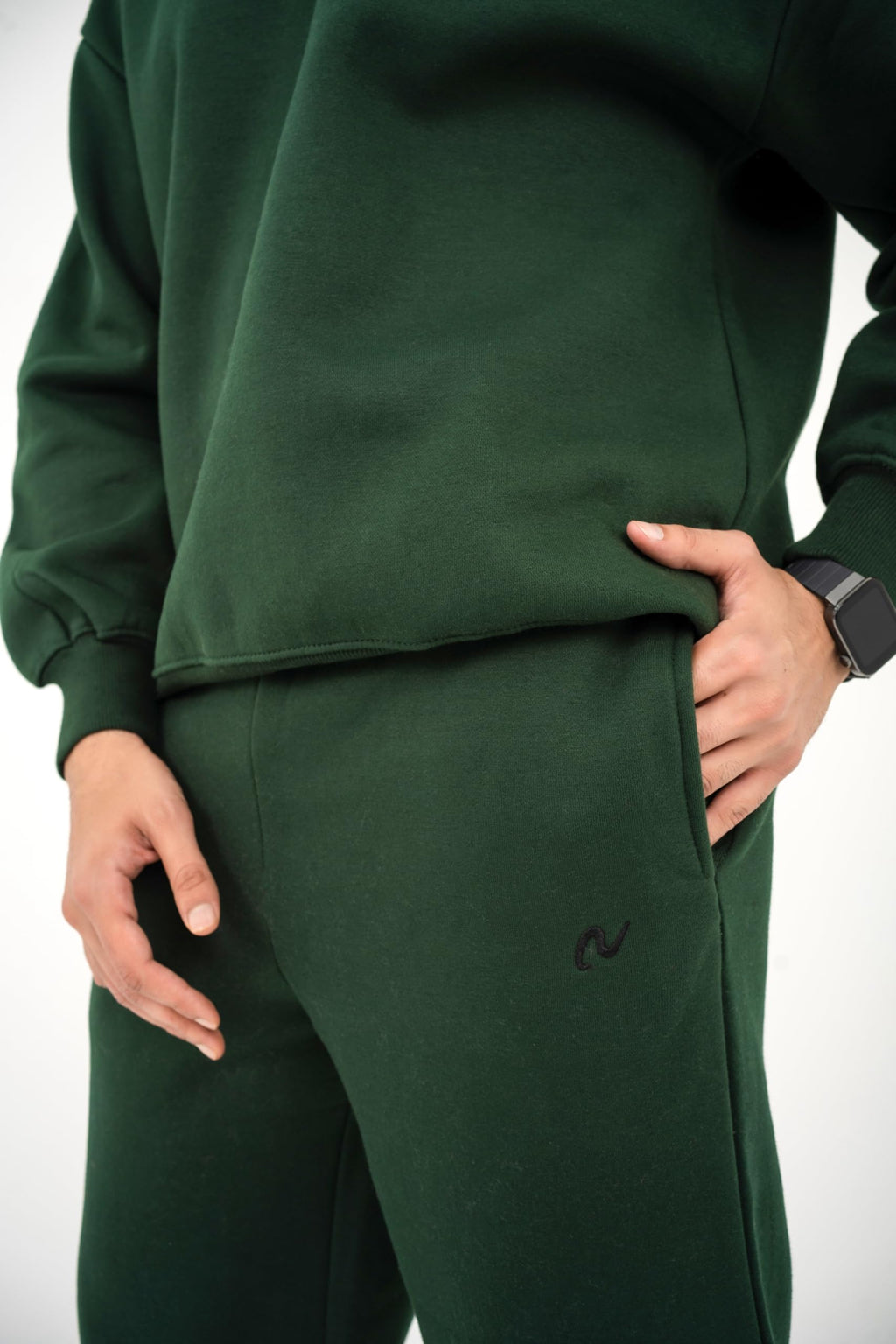 Heavyweight Fleece Sweatpants Men & Women – 410 GSM Ultra-Soft Deep Pockets 4-Way Stretch, Cozy Loungewear & Sleepwear